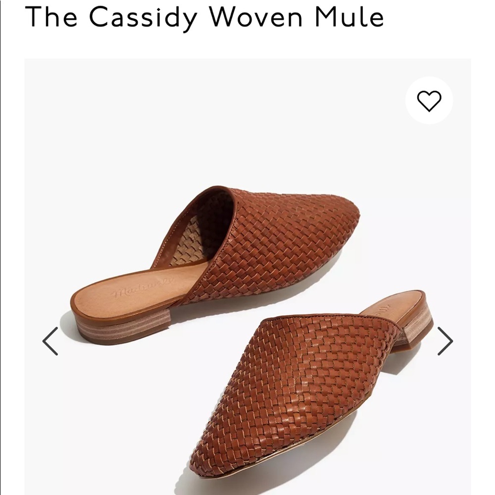🌱Madewell Cassidy Woven Mule